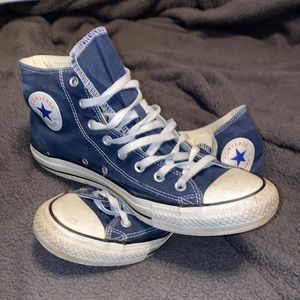 Converse Navy Hightops